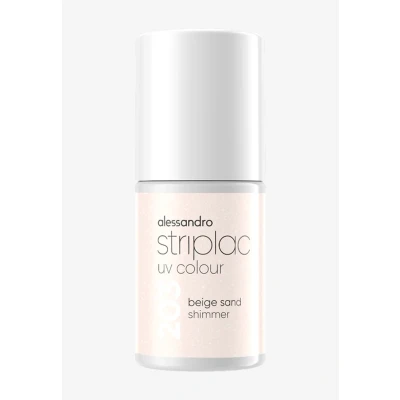 Immagine di alessandro Striplac UV Colour Smalto, Taglia: 6.5 ml, Beige sand shimmer