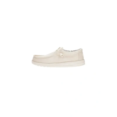 Immagine di Hey Dude Wally Canvas Mocassini, Uomo, Taglia: 42, Stone Tessuto