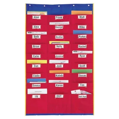 Immagine di Learning Resources Tabella di organizzazione con tasche