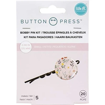 Immagine di We R Memory Keepers AMERICAN CRAFTS/Button press 5 spille per capelli 25mm