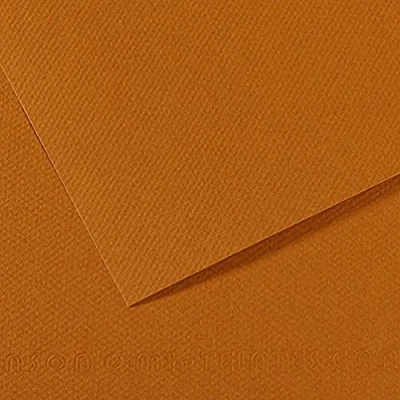 Immagine di Canson Mi Teintes Carta polpa Colorata, 160 g/m², Marrone (Havana Clear 502), 21x29,28, 25 unità