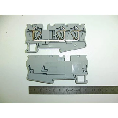 Immagine di Phoenix Contact ST 6 TWIN BU 3036479 Morsetto passante componibile Numero Poli (num): 3 0.2 mm² Blu 50 pz.
