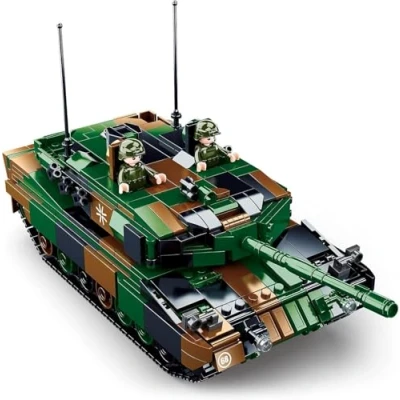 Immagine di Sluban Modelbricks Leopardo 2a5 Main Battle Tank 2in1, Multicolore, M38 B0839