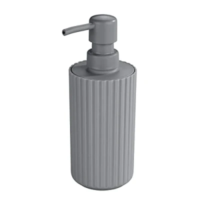 Immagine di Wenko Allstar Dispenser di Sapone, Polipropilene (PP), Grigio, 18 x 7 cm