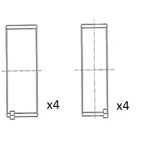 Immagine di FAI AutoParts BB2069 STD Bronzine Motore PEUGEOT: Boxer Van, 807 MPV, 306 Hatchback, CITROËN: Jumper II Berlingo / First I