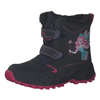 Immagine di Kappa FEYA TEX Stivali da neve per bambini, Taglia: 25, Navy/pink Sintetico