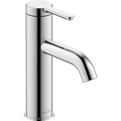 Immagine di Duravit C11020002010 C.1 Rubinetto per lavabo Cromato, Cromo, Größe M (Auslauf Höhe 86 mm)