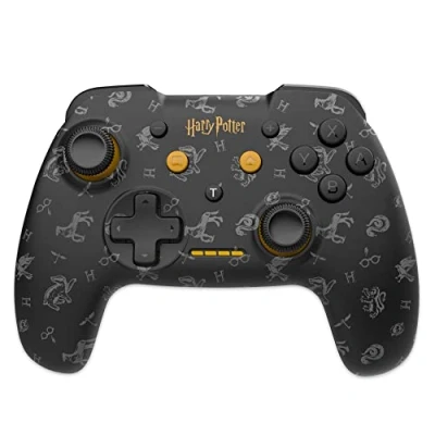 Immagine di Freaks And Geeks Wizarding World Harry Potter Wireless Bluetooth Controller per Nintendo Switch &amp; PC Nero