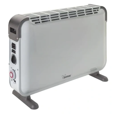 Immagine di Bimar AMA04 Termoconvettore elettrico Turbo, Programmatore 24h ore, Potente Stufa Elettrica, Ambienti fino a 15mq,stufetta Basso Consumo, Stanza, Riscaldamento Ambiente, aria calda, Silenzioso
