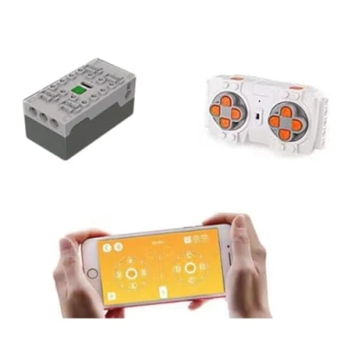 Immagine di Technical Power Functions Set, tecnologia telecomando e scatola batteria, per compatibile con Technic 8881 8883