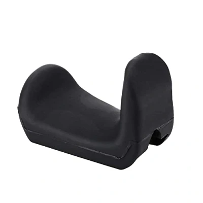 Immagine di Cuscino Poggiapollice Nero, Comodo Poggiapolsi in Gomma da 1,45 1,75 cm per Strumenti Clarinetto Oboe (3,5 mm)