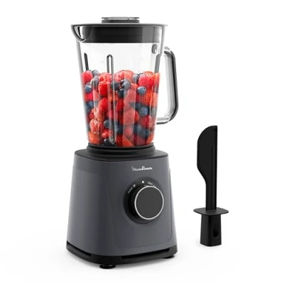 Immagine di Moulinex PerfectMix Essential, Frullatore ad Alta Velocità, 1200 W, Tecnologia con Lame Powelix, Facile da Pulire, LM771BF0