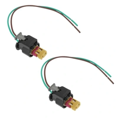 Immagine di the Lord of Tools 2 Pezzi Pin Connettore Auto Precablato 4F0973702A 4F0973702 Compatibile Con Audi VW Skoda Filo