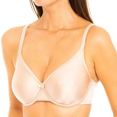 Immagine di Playtex Reggiseno Senza Stecche Satin Micro Support Donna x1, Multicolore, 40 / 6B