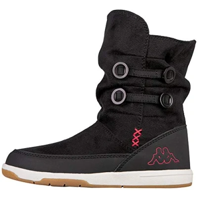 Immagine di Kappa Stivali da neve per bambini, Taglia: 39, Black/pink Tessuto / sintetico