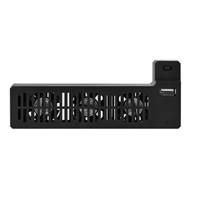 Immagine di Tihebeyan Ventola di Raffreddamento Esterna USB Incorporata in 3 Ventole Ad Alta velocità con Riduzione Laterale del Calore Montata per Xbox One X Console Gioco