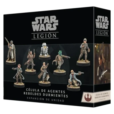 Immagine di Atomic Mass Games Star Wars Legion: Cellula Agenti Ribelli Addormentati Espansione Miniature A partire da 14 Anni per 2 Giocatori 1 Ore partita Italiano
