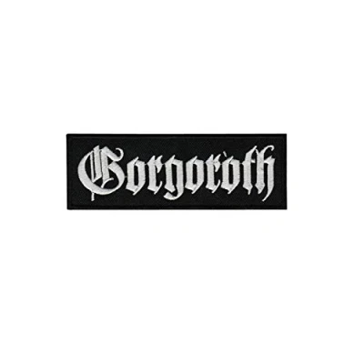 Immagine di Gorgoroth Toppa a fascia in metallo nera ricamata con ferro da stiro