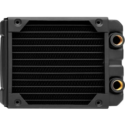 Immagine di Corsair Hydro X Serie, XR5 120mm Radiatore Spessore per Raffreddamento a Liquido, I Supporti Ventole da 120 mm, Installazione Struttura di Rame con Guide Delle viti Ventole, Nero