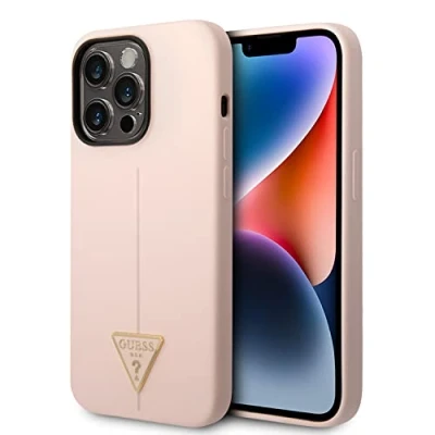 Immagine di Guess GUHCP14XSLTGP Custodia rigida per iPhone 14 Pro Max 6,7&quot;, colore: Rosa