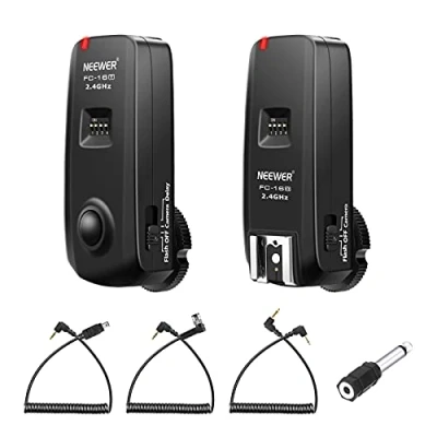 Immagine di Neewer FC 16 3 in 1 Flash Trigger Wireless Multi Canali 2,4GHz con Scatto Remoto per Nikon D7100 D7000 D5100 D5000 D3200 D3100 D600 D90 D800E D800 D700 D300S D300 D200 D4 D3S D3X D2Xs