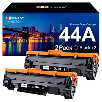 Immagine di GPC Image 44A Compatibili Sostituzione per HP CF244A Cartucce di Toner Laserjet Pro MFP M15a M28a M28w M15w (Nero, 2 Pack)