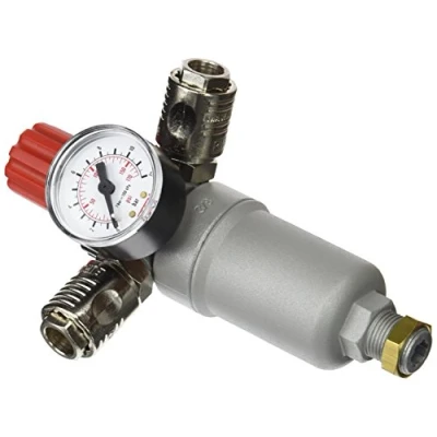 Immagine di Cevik CA 950/1 Accessorio per Neumatica Max regolatore di pressione con manometro, filtro, 2 prese rápidos. 3/8 &quot;