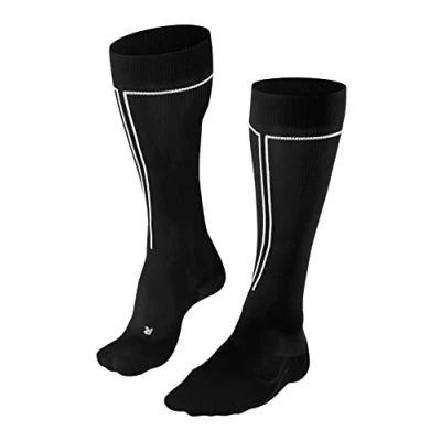 Immagine di FALKE RU Compression Energy W KH filo funzionale con compressione 1 paio, Calzini da corsa Donna, Nero (Black 3003) Circonferenza polpaccio W2, 35 38