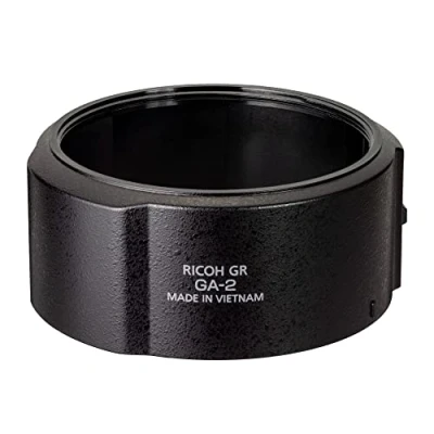 Immagine di Ricoh 37826, Adattatore per obiettivo GA 2 [Modelli compatibili: GR IIIx] [Adattatore utilizzato quando la lente di conversione GT è collegato] [filtro da 49 mm può essere