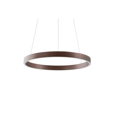 Immagine di Lucande Smart LED lampada a sospensione Yonam, caffè, 2 luci, Tuya