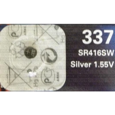 Immagine di Renata 337 SR416SW SB della A5 Orologio Batterie/Pile a bottone Ossido D&#039; argento (1,55 V,), 1 pezzi