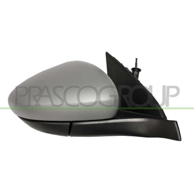 Immagine di Specchietto retrovisore esterno Prasco FT4487013 con cavo comando sensore Dx la prima mano convesso, senza tinta FIAT: Tipo Hatchback