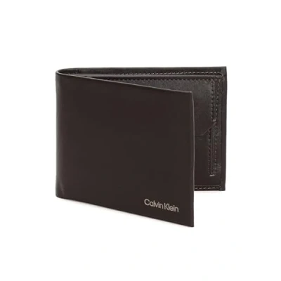 Immagine di Calvin Klein Concise Bifold 5CC W COIN Portafoglio, Taglia: One Size, Dark brown slg
