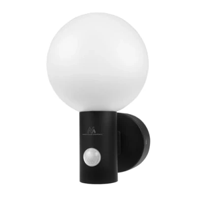 Immagine di Maclean MCE515 B Lampada LED con Rilevatore di movimento PIR 15W IP65 1600lm 4000K (Nero)