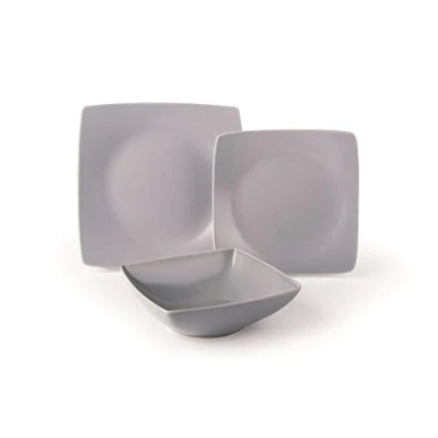 Immagine di Excelsa Eclipse Servizio di Piatti 18 Pezzi, Ceramica, Grigio