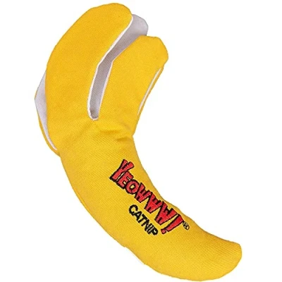 Immagine di YEOWWW!, Chi CAT a Giocattolo per gatti con banana sbucciata all&#039;erba gatta