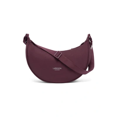 Immagine di LARKSON Borsa a Tracolla Donna Rosso Solveig Medium Borsetta Mezzaluna Borse Spalla Piccola Elegante e Casual Regolabile Marsupio alla Moda Impermeabile