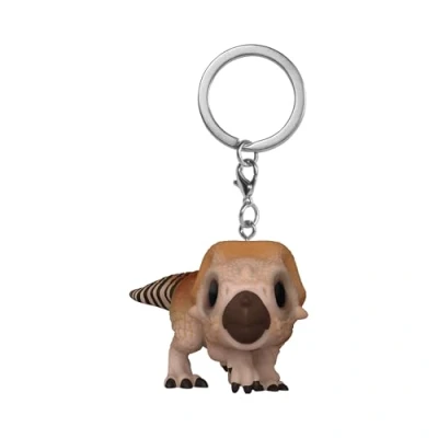 Immagine di Funko Pop! Keychain: Jurassic World: Rebirth Aquilops Mini Figura in Vinile da Collezione Novità Portachiavi Riempitivi per Calze Idea Regalo Merchandising Ufficiale