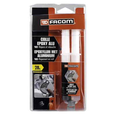 Immagine di FACOM 006090 Collante Epoxy Blister pack bianco 28