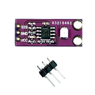 Immagine di Paradisetronic.com Sensore di luce UV GUVA S12SD con uscita analogica, 3 5 V, 240 370 nm, per esempio Arduino