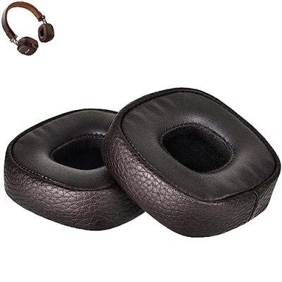 Immagine di Major III, cuscinetti auricolari di ricambio, compatibili con cuffie on ear Marshall III 3 filo/wireless Bluetooth (marrone)