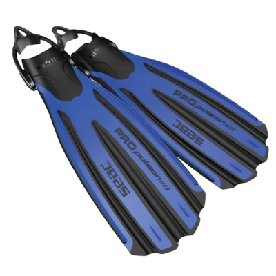 Immagine di Seac Propulsion S, Pinne da Subacquea con Cinghiolo Elastico, Made in Italy