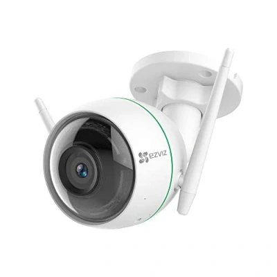Immagine di EZVIZ C3WN Telecamera WiFi Esterno 1080p Versione Videocamera Sorveglianza da con Visione Notturna Fino a 30M, Doppia Antenna Wi Fi, Notifiche in Tempo Reale, IP66, Compatibile Alexa
