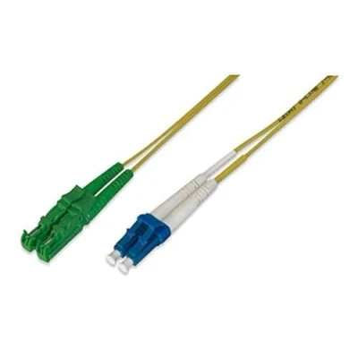 Immagine di Cavo Digitus AL 9E2000LC 02I Fibra ottica [1x Spina E2000®/APC 8 1x LC] 9/125 µ Singlemode OS2 2.00 m