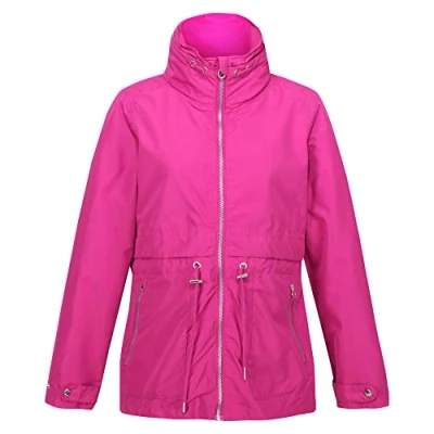 Immagine di Regatta, Nadira Giacca da donna ISOTEX impermeabile, traspirante, elasticizzata, Con cappuccio, tessuto DWR e tasche, Adatto per passeggiate ed escursioni,