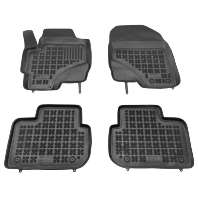 Immagine di REZAW PLAST 202302 Set tappetino Gomma anteriore e posteriore nero MITSUBISHI: COLT 6