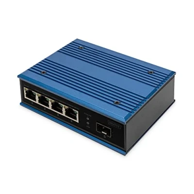 Immagine di Digitus DN 651130 Switch ethernet industriale 4+1 Porte 10 / 100 MBit/s