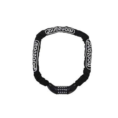 Immagine di Monzana Lucchetto per Bici 90cm codice antifurto Catena Robusta Serratura a Combinazione numerica Forte Resistente