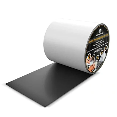 Immagine di HSS Nastro per riparazioni di tetti Tecnologia MicroSealant efficace, durevole e applicabile a tutti autoadesivo (15 cm larghezza / 2,5 m lunghezza, Bianco)