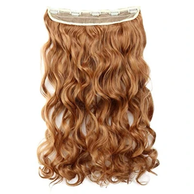 Immagine di CAISHA 70cm Clip In ExtensionsExtensions Per I Capelli Posticcio Liscio Marrone Rame C66 1
